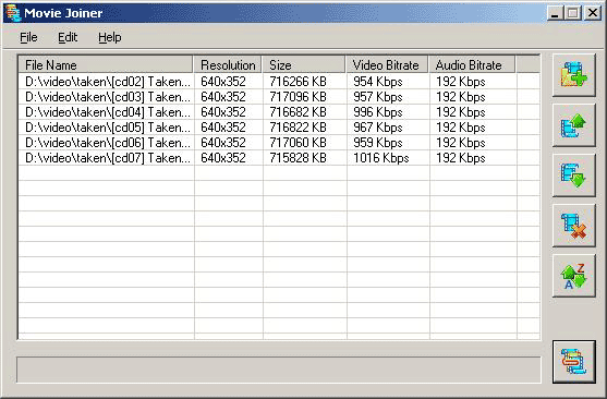 AVI Joiner, MPEG Joiner, WMV Joiner, Movie Joiner, RM Joiner, MOV Joiner, Video Joiner