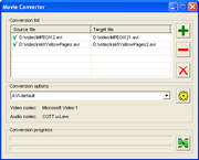 MPEG Converter, AVI Converter, MOV Converter, QT Converter