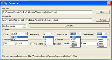 3gp Converter screenshot